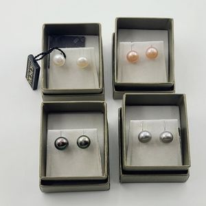 Set of 4 Honora Cultured Pearl Stud Earrings, NEW